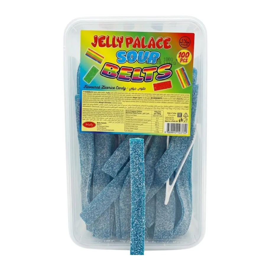Jelly Palace Sour Belts Assorted