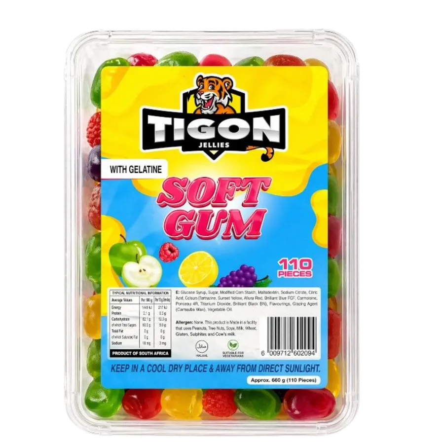 Tigon Soft Gum Tub 110pcs